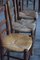 French Straw Mountain Chalet Chairs by Georges Robert, 1950s, Set of 24, Image 8