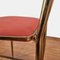 Italienische Messing Stühle im Stil von Chiavarri, 1960er, 2er Set 13