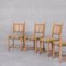 Mid-Century Danish Oak Dining Chairs by Henning Kjærnulf, Set of 4 4