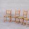 Mid-Century Danish Oak Dining Chairs by Henning Kjærnulf, Set of 4, Image 3