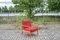 Mid-Century Walnut Easy Chair from Knoll Antimott 4