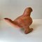 Sculptural Mexican Aztec Terracotta Parrot Vase, 1970s, Image 5