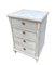 Late 19th Century Gustavian Bedside Chest of Drawers, Sweden 4