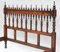 Antique Spindle Wood Bed, 1900s 4