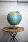 Vintage Globus auf Holzsockel von George Philips and Sons, 1970er 9
