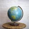 Vintage Globe on Wooden Base from George Philips and Sons, 1970s, Image 4