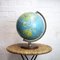 Vintage Globe on Wooden Base from George Philips and Sons, 1970s, Image 8