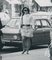 Jackie Onassis in the Street, 1970er, Schwarz-Weiß-Fotografie 2
