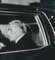 Jackie and Aristoteles Onassis in Car, Paris, 1973, Black & White Photograph 2