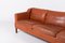 Danish Cognac Leather Sofa from Mogens Hansen, 1970s 8