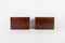 Mid-Century Danish Mahogany Cabinets, 1950s, Set of 2 1