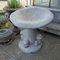 Patinated Gray Concrete Mushrooms Chairs 5