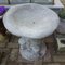 Patinated Gray Concrete Mushrooms Chairs 8