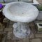 Patinated Gray Concrete Mushrooms Chairs 2
