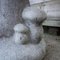 Sedie Mushrooms in cemento grigio patinato, Immagine 11