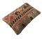 Large Vintage Turkish Handmade Rug Cushion Cover, Image 5