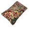 Large Vintage Turkish Handmade Rug Cushion Cover, Image 2