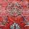 Large Vintage Turkish Handmade Rug Cushion Cover 10