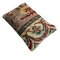 Large Vintage Turkish Handmade Rug Cushion Cover, Image 6
