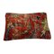 Large Vintage Turkish Handmade Rug Cushion Cover, Image 9