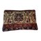 Large Vintage Turkish Handmade Rug Cushion Cover, Image 10