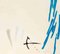 Antoni Tàpies, Blue Arc, Grabado original de Antoni Tapies, 1972, Imagen 2