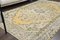 Handgeknüpfter türkischer Vintage Teppich aus gelber Wolle 7