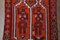 Vintage Turkish Handmade Red Wool Rug 8