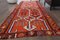 Handgeknüpfter türkischer Vintage Teppich aus roter Wolle 4