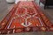 Vintage Turkish Handmade Red Wool Rug 4