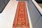 Long Vintage Turkish Handmade Wool Rug 1