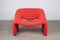 Vintage Red F598 (M Chair) by Pierre Paulin for Artifort Groovy 3