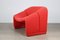 Roter Vintage F598 (M Stuhl) von Pierre Paulin für Artifort Groovy 7