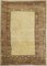 Modernist Beige Hand Woven Rug 1