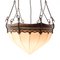 Art Deco Amsterdam School Chandelier by Winkelman & Van Der Bijl, 1920s, Image 12