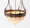 Art Deco Amsterdam School Chandelier by Winkelman & Van Der Bijl, 1920s, Image 5