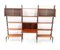 Mid-Century Modern Teak Modular Wall Unit by Louis Van Teeffelen for Wébé, 1950s, Set of 15 4