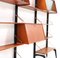 Mid-Century Modern Teak Modular Wall Unit by Louis Van Teeffelen for Wébé, 1950s, Set of 15 14