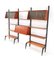 Mid-Century Modern Teak Modular Wall Unit by Louis Van Teeffelen for Wébé, 1950s, Set of 15, Image 1