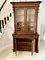 Antique Victorian Figured Mahogany Library Bookcase, Image 3