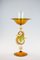 Tippetto Colored Greek Rosa Morise Tips Candlestick from Cortella Ballarin Production, Image 1