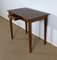 Small Solid Oak Table, 1800s 4