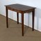 Small Solid Oak Table, 1800s 3