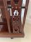 Antique Edwardian Inlaid Mahogany and Marquetry Bookcase, Image 14