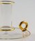 Goldfarbener Untertasse Lie Kerzenständer von Cortella Ballarin Production 2