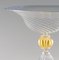 Solid Sphere Goldenes Stielglas von Cortella Ballarin Production 2