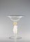 Swan Stand Sandblasted Glass from Cortella Ballarin Production 1