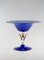 Blue Raised with Gold Blown Glass from Cortella & Ballarin, Image 1