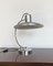 Vintage Italian Table Lamp in Chromed Metal & Brushed Aluminium in Style of Sirrah 3