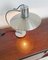 Vintage Italian Table Lamp in Chromed Metal & Brushed Aluminium in Style of Sirrah 5